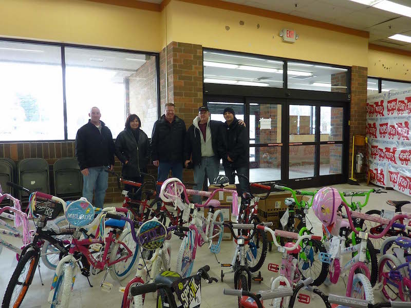A Toys for Tots project.